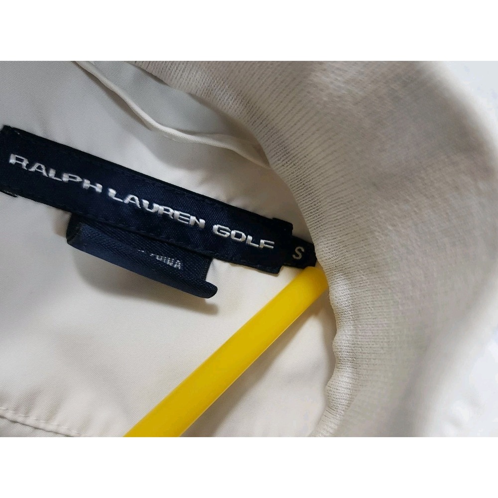 Polo Ralph Lauren Golf WOMENS SIZE S White Full Zip Vest Pockets - Picture 8 of 13